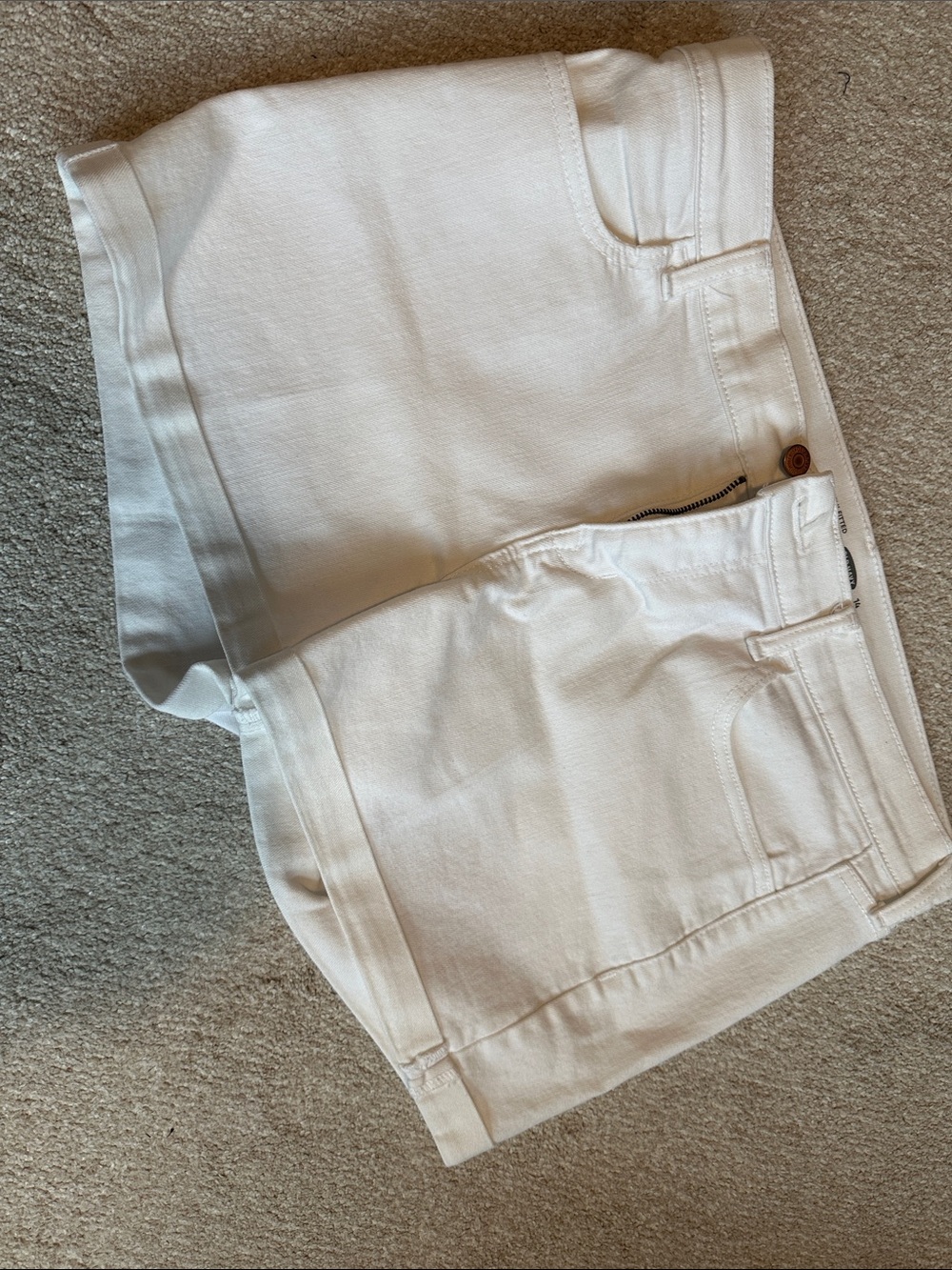 Old Navy White Denim Jean Shorts